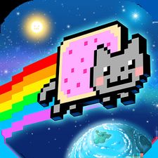 Взломанная Nyan Cat: Lost In Space (Бесконечные деньги) на Андроид