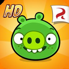 Взломанная Bad Piggies HD (Много монет) на Андроид