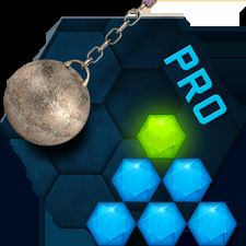 Взломанная Hexasmash Pro - Wrecking Ball Physics Puzzle (Много монет) на Андроид