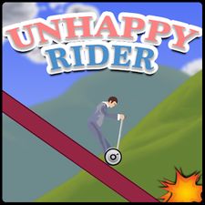 Взломанная Unhappy Rider (Все разблокировано) на Андроид
