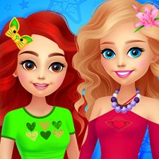 Взломанная Две подруги - игры для девочек (Много монет) на Андроид