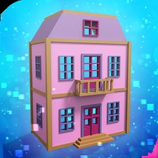 Взломанная Dollhouse Craft 2: Дизайн кукольного домика (Много монет) на Андроид