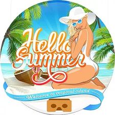Взломанная Hello Summer Beach VR (Много монет) на Андроид