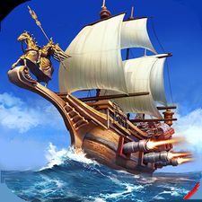 Взломанная Капитаны: Легенды Океанов (Пираты и корсары моря) (Много монет) на Андроид