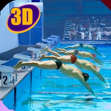 Взломанная Swimming Pool Race 2017 (На русском языке) на Андроид