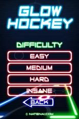 Взломанная Glow Hockey (На русском языке) на Андроид