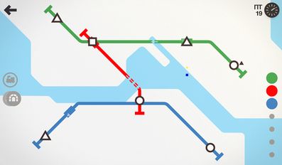 Взломанная Mini Metro (Много монет) на Андроид