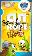 Взломанная Cut the Rope: Time Travel HD (Бесконечные деньги) на Андроид