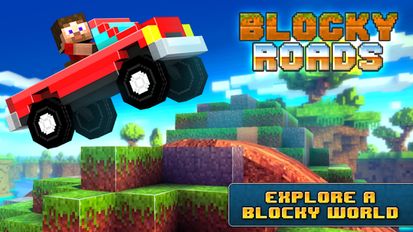 Взломанная Blocky Roads (На русском языке) на Андроид