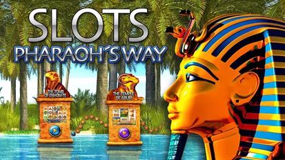 Взломанная Slots - Pharaoh's Way (Бесконечные деньги) на Андроид