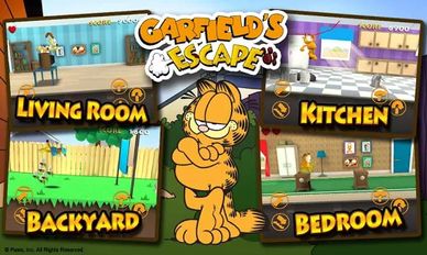 Взломанная Garfield's Escape Premium (Все разблокировано) на Андроид