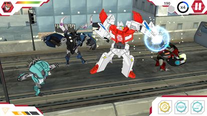 Взломанная Transformers: RobotsInDisguise (Бесконечные деньги) на Андроид