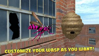 Взломанная City Insect Wasp Simulator 3D (Все разблокировано) на Андроид