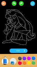 Взломанная Draw Glow Princess (Много монет) на Андроид