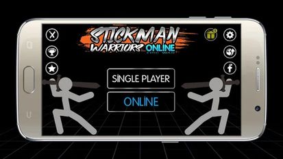 Взломанная Stickman Warriors Online : Epic War (Бесконечные деньги) на Андроид