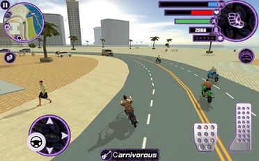 Взломанная Miami Crime Simulator 2 (Много монет) на Андроид