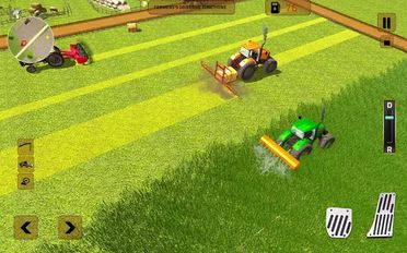 Взломанная Реальное тракторное хозяйство (Много монет) на Андроид
