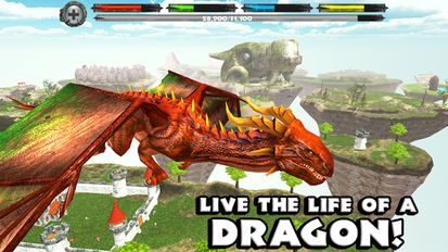Взломанная World of Dragons: Simulator (Бесконечные деньги) на Андроид