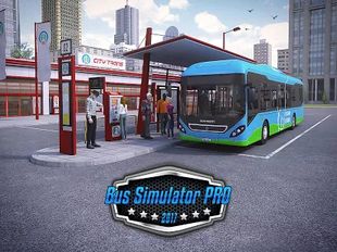 Взломанная Bus Simulator PRO 2017 (На русском языке) на Андроид