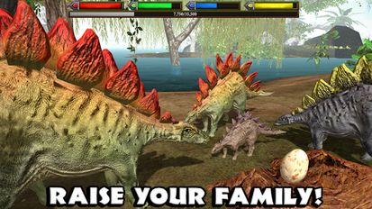 Взломанная Ultimate Dinosaur Simulator (Бесконечные деньги) на Андроид