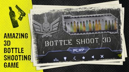 Взломанная Bottle Shoot 3D (Бесконечные деньги) на Андроид