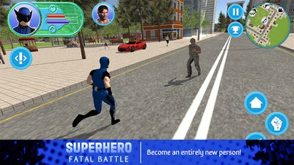 Взломанная Superhero: Fatal Battle (Все разблокировано) на Андроид