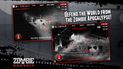 Взломанная Zombie Gunship (Все разблокировано) на Андроид