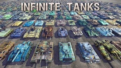 Взломанная Infinite Tanks (Бесконечные деньги) на Андроид