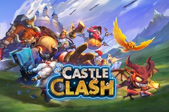 Взломанная Castle Clash: Brave Squads (Много монет) на Андроид