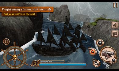 Взломанная Ships of Battle Age of Pirates (Много монет) на Андроид