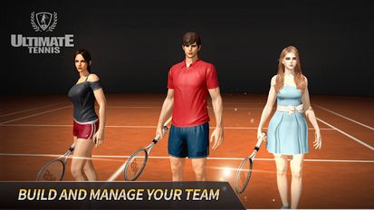 Взломанная Ultimate Tennis (Бесконечные деньги) на Андроид