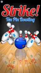 Взломанная Strike! Ten Pin Bowling (Много монет) на Андроид