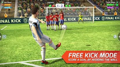 Взломанная Final kick: Online football (Все разблокировано) на Андроид