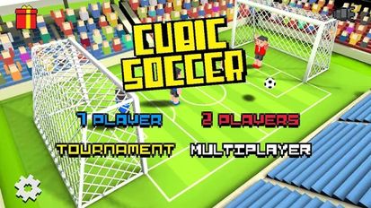 Взломанная Cubic Soccer 3D (На русском языке) на Андроид