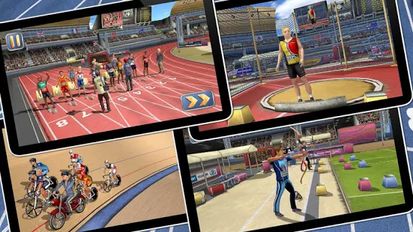 Взломанная Athletics2: Летние Виды Спорта (Много монет) на Андроид