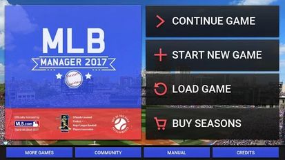 Взломанная MLB Manager 2017 (Много монет) на Андроид