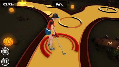 Взломанная Mini Golf Game 3D (Много монет) на Андроид