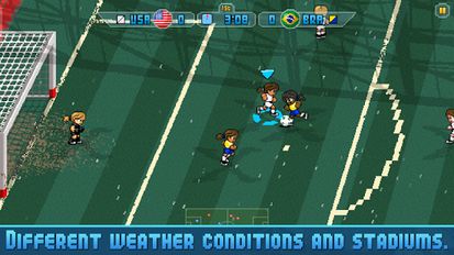 Взломанная Pixel Cup Soccer 16 (Все разблокировано) на Андроид
