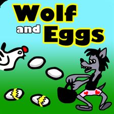 Взломанная Волк и яйца: игра для часов (Много монет) на Андроид
