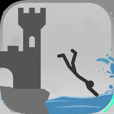 Взломанная Stickman Flip Diving (Много монет) на Андроид