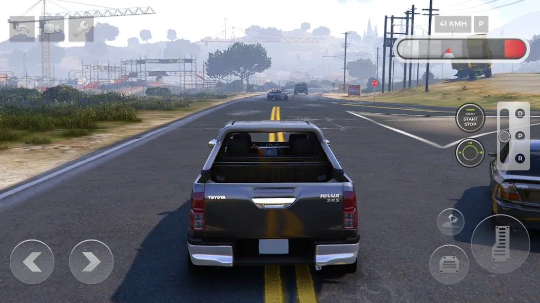 Toyota Hilux 4x4 Mountain Ride (Тойота Хайлюкс 44 Поездка по горам)  [МОД Много денег] Screenshot 2