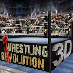 Взлом Wrestling Revolution 3D (Реслинг Революшн 3Д)  [МОД Все открыто] - полная версия apk на Андроид
