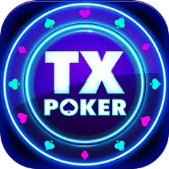 Взломанная TX Poker - Texas Holdem Poker  [МОД Много монет] - стабильная версия apk на Андроид