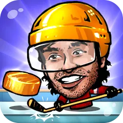 Скачать взломанную Puppet Hockey: Pond Head  [МОД Mega Pack] - полная версия apk на Андроид