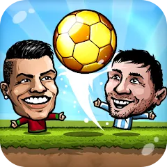 Скачать взломанную Puppet Soccer - Football  [МОД Mega Pack] - полная версия apk на Андроид