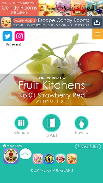 Escape Fruit Kitchens (Эскеип Фрут Китченз)  [МОД Много монет] Screenshot 5