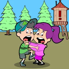 Взлом Gravity Forest Saw Trap (Гравитационный Лес Пила Ловушка)  [МОД Бесконечные деньги] - стабильная версия apk на Андроид