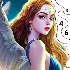 Взлом Angel & Devil Paint by Number  [МОД Unlimited Money] - стабильная версия apk на Андроид