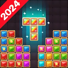 Скачать взломанную Block Puzzle: Diamond Star  [МОД Все открыто] - стабильная версия apk на Андроид