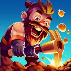 Взломанная Mine Quest 2: RPG Mining Game (Мине Квест 2)  [МОД Много денег] - стабильная версия apk на Андроид